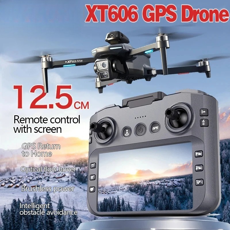 Drone Thermal Imaging - Oryginalny dron XT606 MAX GPS z