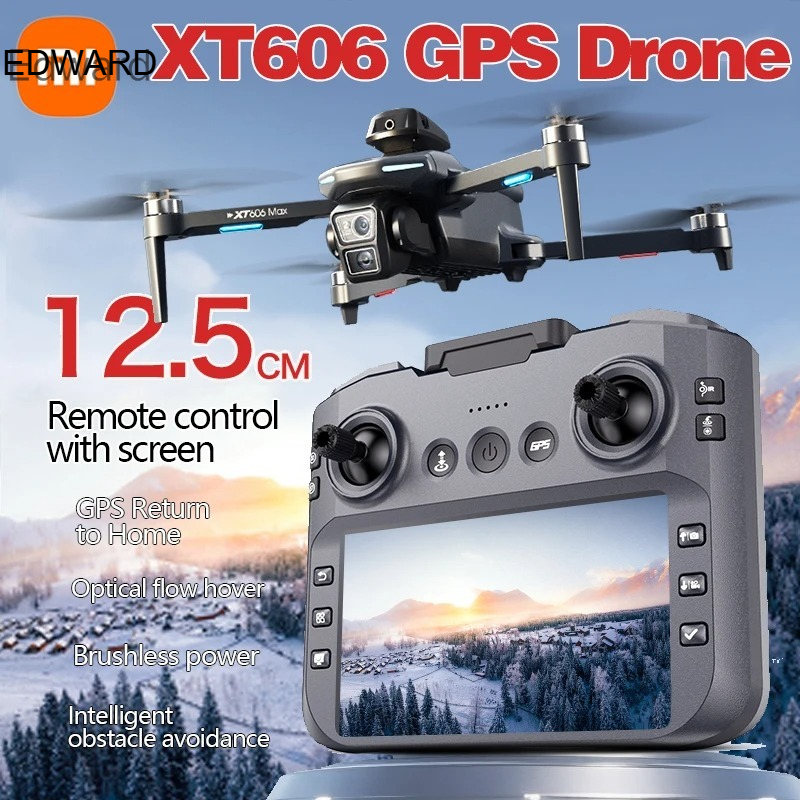 Drone Surveying - Dron XT606 MAX GPS 4K Profesjonalny