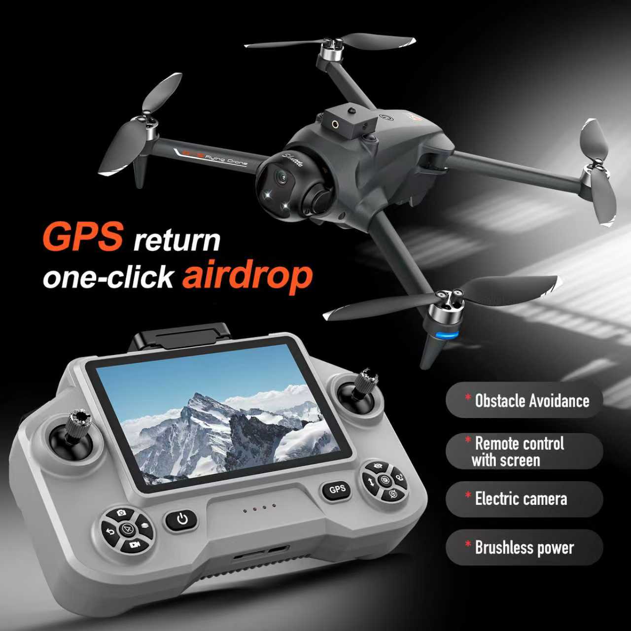Drone Thermal Imaging - Dron YL059 FPV GPS Quadcopter 8K