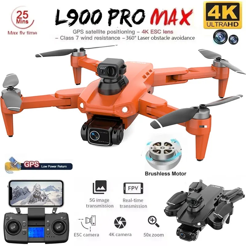 L900 Pro MAX GPS Drone 4K Prof – Drone Mapping recenzja i cena