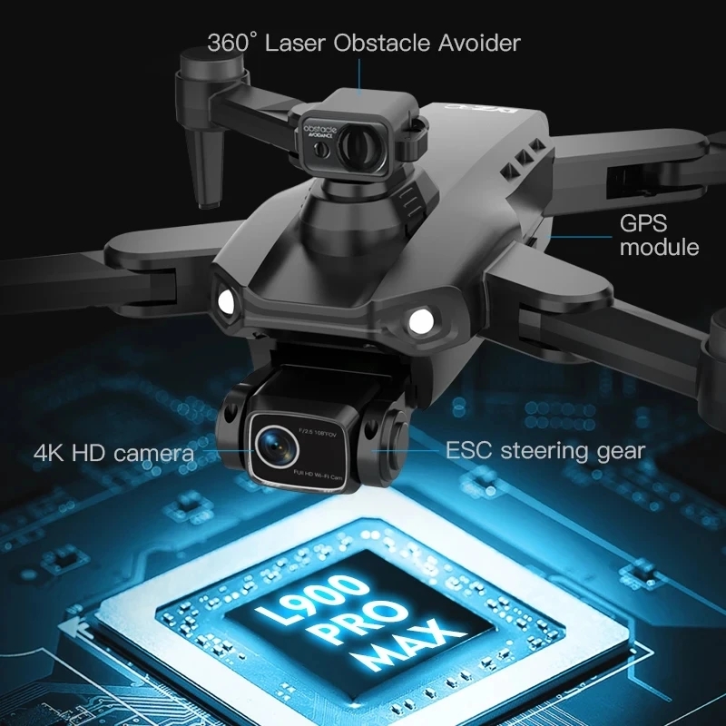 L900 Pro MAX GPS Drone 4K Prof – Drone Mapping recenzja i cena