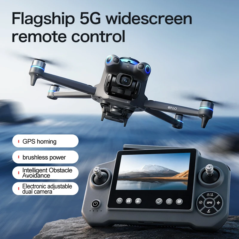 Dron z kamerą GT60 4K/6K/8K i  – Drone Mapping recenzja i cena