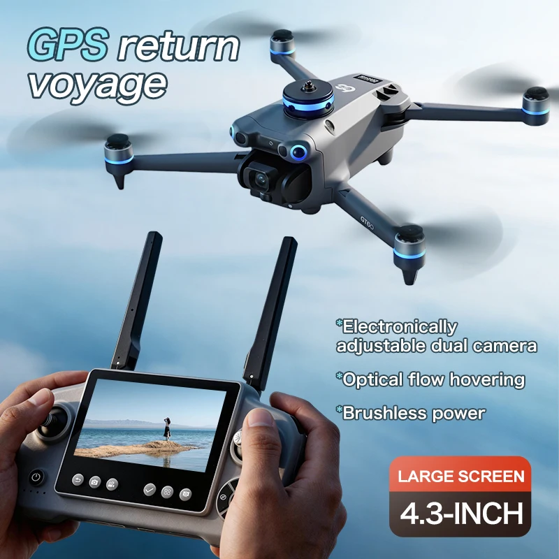 Dron z kamerą GT60 4K/6K/8K i  – Drone Mapping recenzja i cena