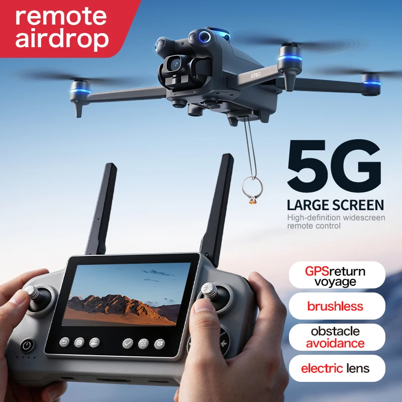 Dron z kamerą GT60 4K/6K/8K i  – Drone Mapping recenzja i cena