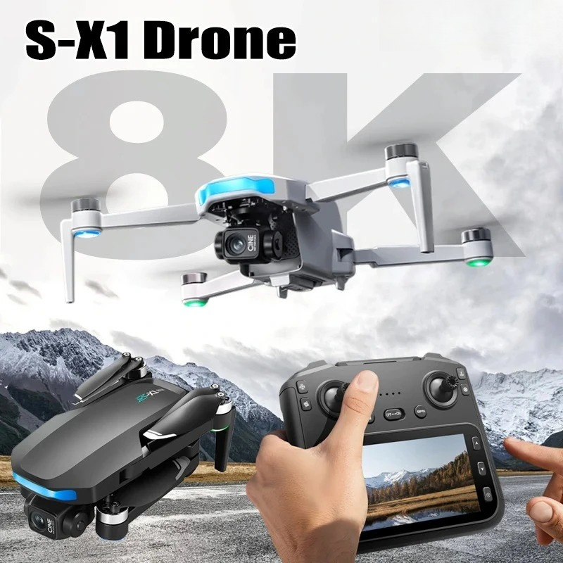 Oryginalny dron S-X1 8K HD Pro – Drone Thermal Imaging recenzja i cena