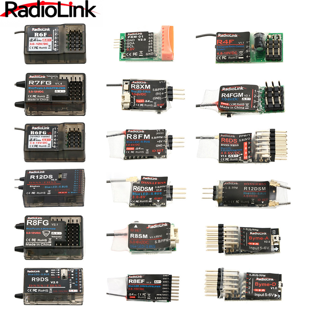 Radiolink R12DSM R12DS R9DS R8 – Eachine Drone E010 recenzja i cena
